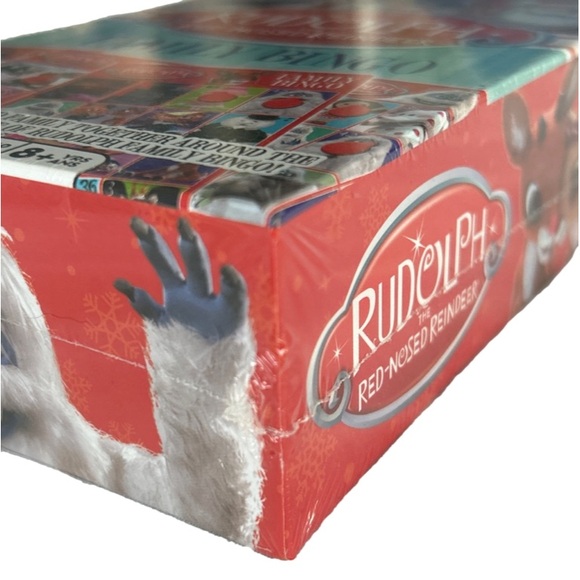 Rudolph The Red Nosed Reindeer Family Bingo Game New Sealed Box - Picture 4 of 9